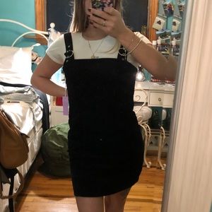 Forever21 Black Corduroy Dress